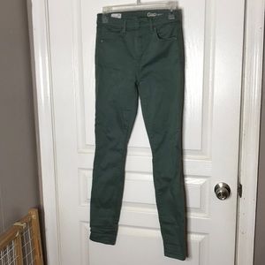 Gap 26r True Skinny High Rise Pants